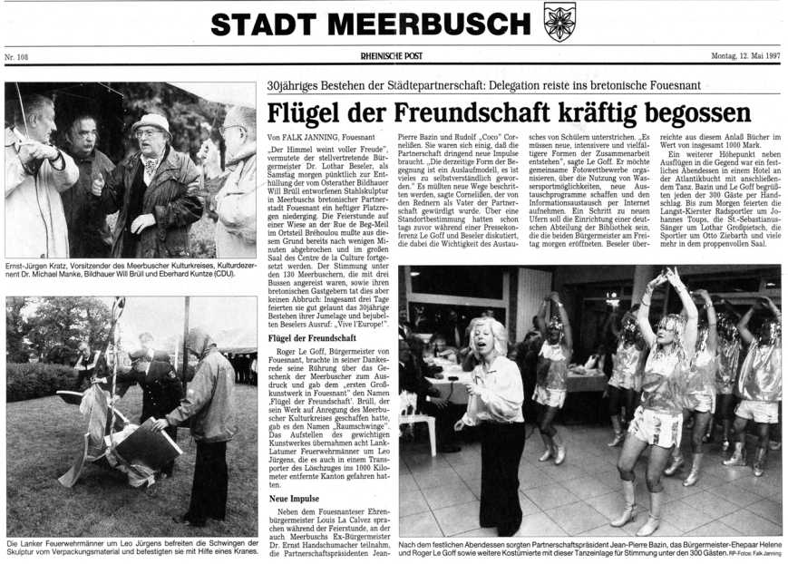 Rheinische Post, 12 mai 1997
